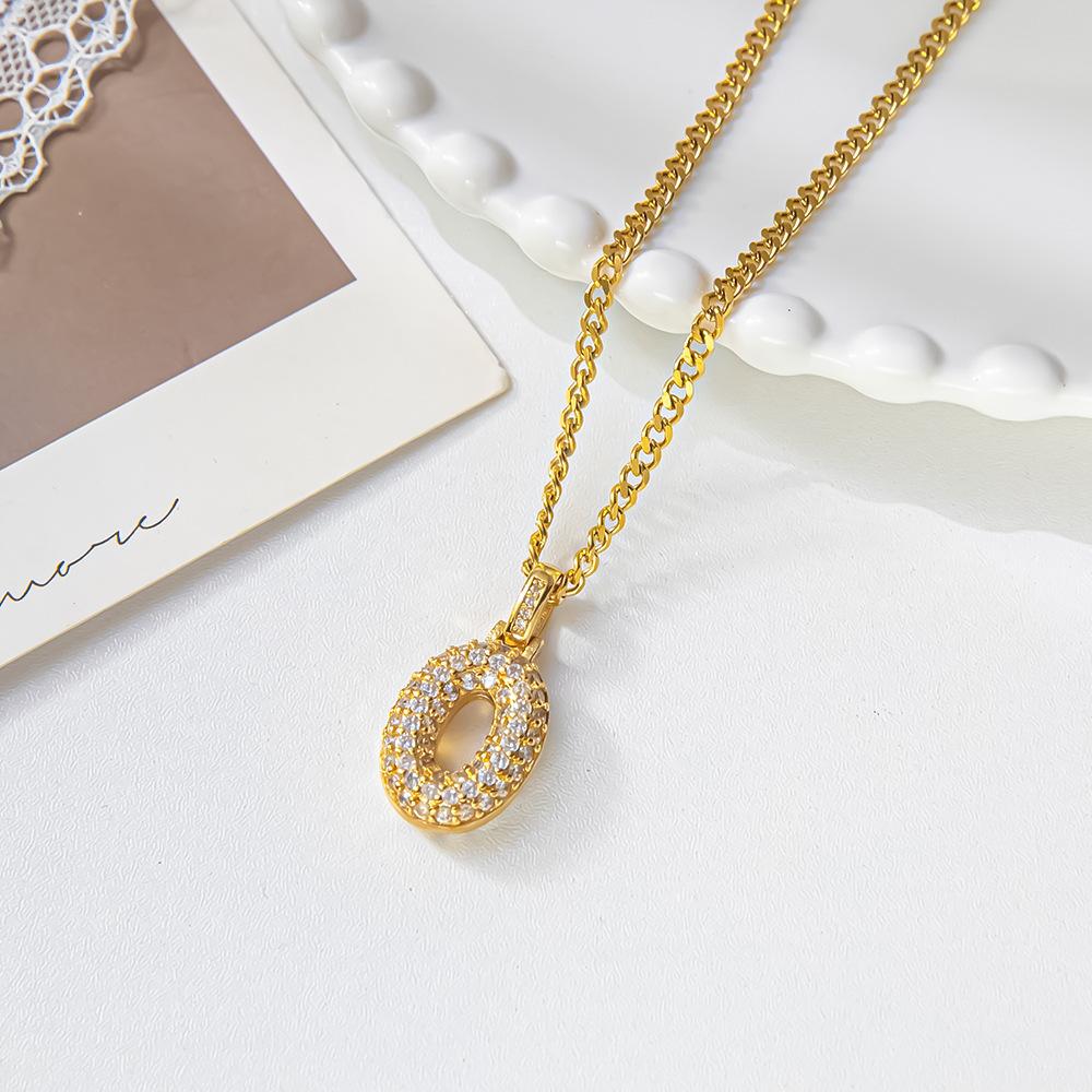 Jewelry Ins Hip Hop Number Necklace Angel Lucky Number Clavicle Chain