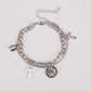 Jewelry Hip Hop Punk Lock Cross Ball Hand Decoration Student Cold Temperament Bracelet