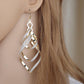 Fashion Pop Rock Punk Personality OL Spiral Earrings Stud Earrings Earrings Earrings Jewelry Women