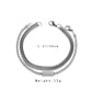 Punk Temperament Fashion Simple Personality Men's Stainless Steel Double Layer Full Diamond Chain Bracelet Jewelry