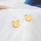 Children's Fun Cartoon Mickey Mickey Mouse Earrings Earrings Small Earrings Street Shoots Cute Trendy Styles