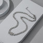 Full diamond stainless steel non-fading butterfly necklace cold titanium steel necklace net red collarbone chain jewelry female