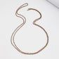 N868 Street Shot Fashion Necklace Tassel Full Diamond Long Money Decoration Personalized Claw Chain Simple Geometric Necklace Female