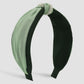 F542 fabric knotted rhinestone light luxury headband hit color personality claw chain net infrared pressure hair headband female