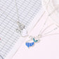 Necklace Personality Hollow Diamond Kitten Clavicle Chain Sweet Opal Cat Pendant