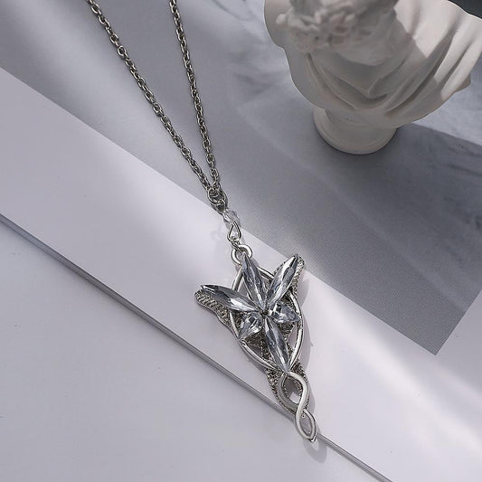 The Lord of the Rings Lord of the Rings Elf Princess Jewelry Evening Star Necklace Evening Star Necklace for Men and Women