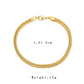 Fashion Simple Foxtail Chain Bracelet Copper Material Hip Hop Bracelet Jewelry