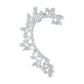 E1691 Jewelry Personalized Leaves Fresh Rhinestone Earrings Creative Dinner Party Earrings