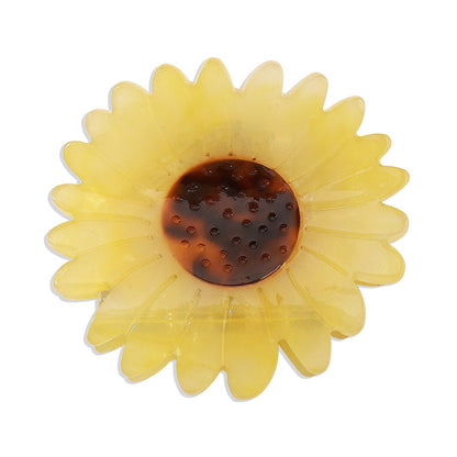 F4344 French romantic cute little daisy flower clip fresh girl fashion temperament age reduction bangs hair clip