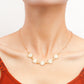 Jewelry Retro Simple Ethnic Color Daisy Necklace Trendy Hip Hop Metal Necklace Female