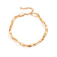 Jewelry Niche Hollow Metal Chain Hip Hop Necklace Geometric Simple Personality Snake Bone Chain Necklace