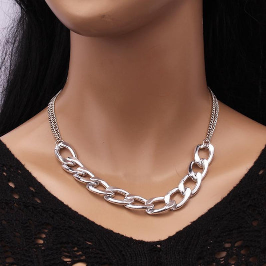 Jewelry niche design sense necklace trend ins cold collarbone neck necklace short necklace