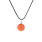 Double-sided glass ball luminous couple necklace Harajuku universe fantasy starry sky gemstone pendant jewelry