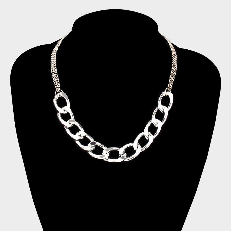 Jewelry niche design sense necklace trend ins cold collarbone neck necklace short necklace