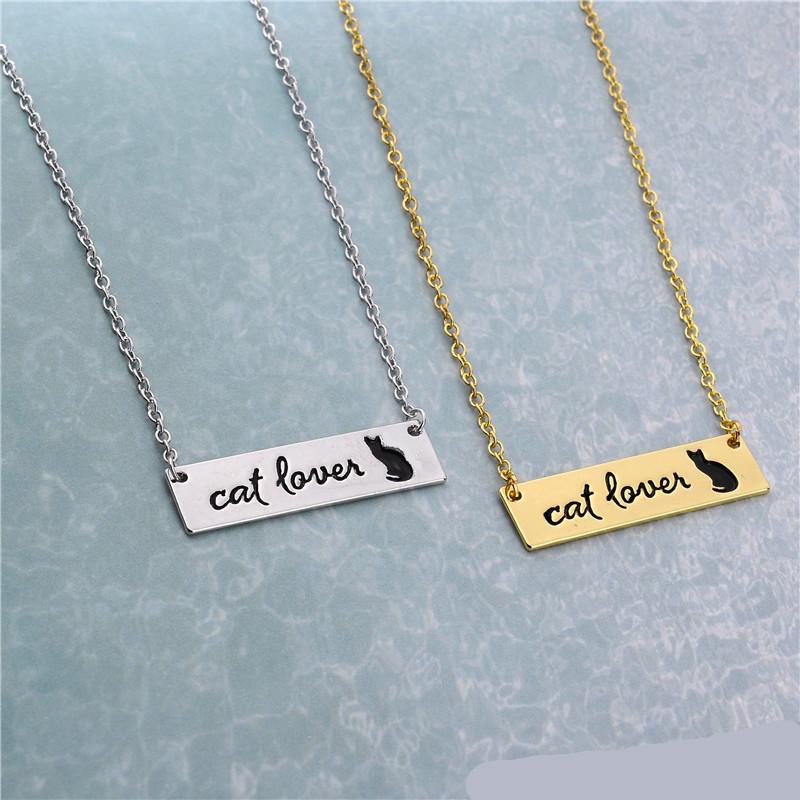 Popular Women's Jewelry Simple Fashion Cute Cute Kitten Necklace