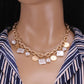 Ins niche design sense retro baroque imitation pearl necklace female clavicle chain sweater chain