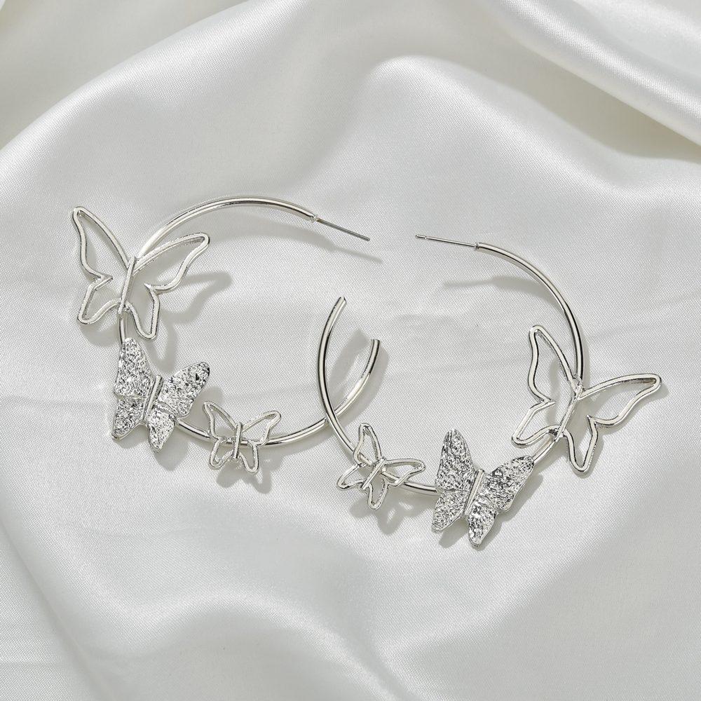 Summer Popular Butterfly Element Earrings Ornaments Simple and Popular Earrings
