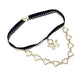Jewelry Butterfly Pendant Hollow Love Leg Chain Female Lace Elastic Sexy Thigh Ring Body Chain