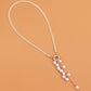 Jewelry Fashion Personality Pearl String Pendant Necklace Women's Trendy Model Light Luxury Snake Bone Chain Necklace