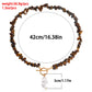Jewelry Large Shaped Pearl OT Buckle Necklace Female Beach Simple Trend Brown Turquoise Necklace