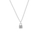 Ins Harajuku trend temperament cross chain lock pendant lock pendant with the same pendant lock necklace