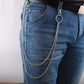 Jewelry personality retro men and women body chain rock night multi-layer waist chain jeans chain