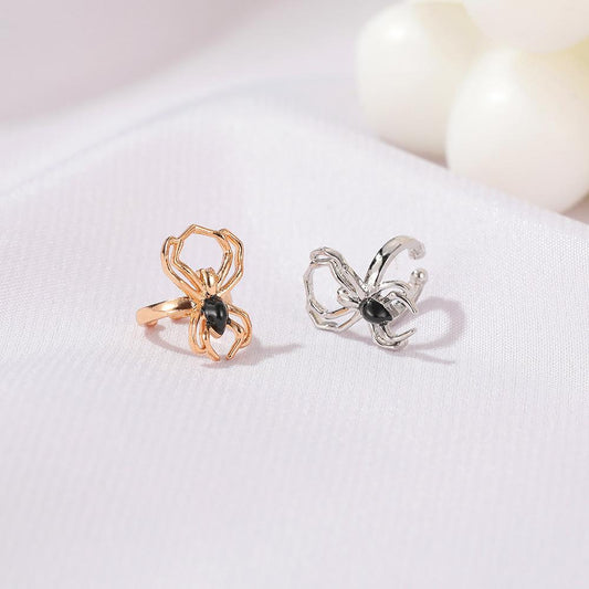 Punk Spider Ear Clip Simple Single Insect No Pierced Earrings Gothic Jewelry