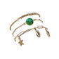 Fashion Bracelet Bohemian Alloy Shell Pendant Bracelet Multi-Piece Jewelry Set