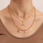 Fashion Jewelry Punk Clavicle Chain Exaggerated LOVE Letter Necklace Diamond Love Clavicle Chain Necklace Female