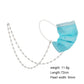 Mask Anti-lost Lanyard Necklace Temperament Simple Oval Pearl Mask Hanging Chain Glasses Chain