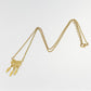Fashion Dream Catcher Series Origami Heart Hollow Feather Necklace Neck Ornament