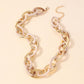 N8189 Exaggerated Thick Chain Necklace Female Fashion Resin Necklace Night Hip Hop Necklace