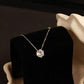 Fashion Design Simple and Exquisite Ladies Necklace Personality Zircon Pendant Clavicle Chain Boutique