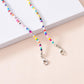 Mask Anti-lost Lanyard Creative Ethnic Color Beads Hanging Chain Glasses Chain Fashion Necklace