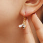 Jewelry ins hot girl multi-element bee geometric pendant earrings female earrings high-end ladies
