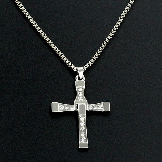 Clavicle Chain Star Same Fast and Furious 8 Cross Necklace Jewelry