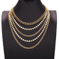 Jewelry Mix Thick and Thin Chain Geometric Retro Necklace Simple Personality Chain Multilayer Tassel Necklace