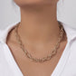1195 Sweet cool niche temperament necklace texture chain net red personality necklace fashion cold necklace