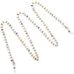 Glasses chain fashion color porcelain bead chain mask glasses chain anti-drop lanyard sunglasses glasses chain