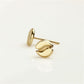 Personality Earrings Round Tai Chi Casual Stud Earrings Jewelry Small Jewelry