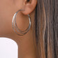 E147 Personality multi-layer fashion earrings exaggerated night trendy earrings indifferent niche earrings women