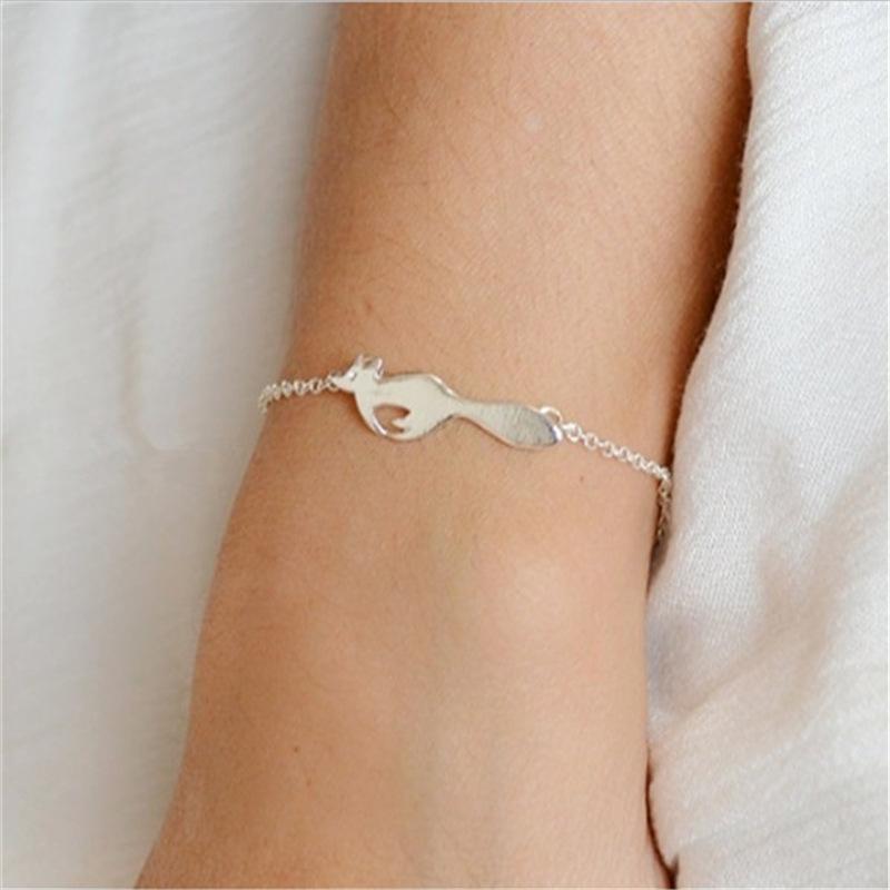 Cute Fox Bracelet Personality Fashion Fox Small Animal Hand Decoration Small Jewelry