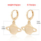 Jewelry ins hot girl geometric planet love pendant earrings female earrings high quality