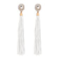 E1711 Ethnic Tassel Earrings Female Bohemian Leisure Vacation Earrings Exaggerated Retro Earrings