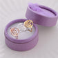 Exclusively for explosive style hollow tree ring female circle banyan tree plant ring ring small fresh women's jewelry