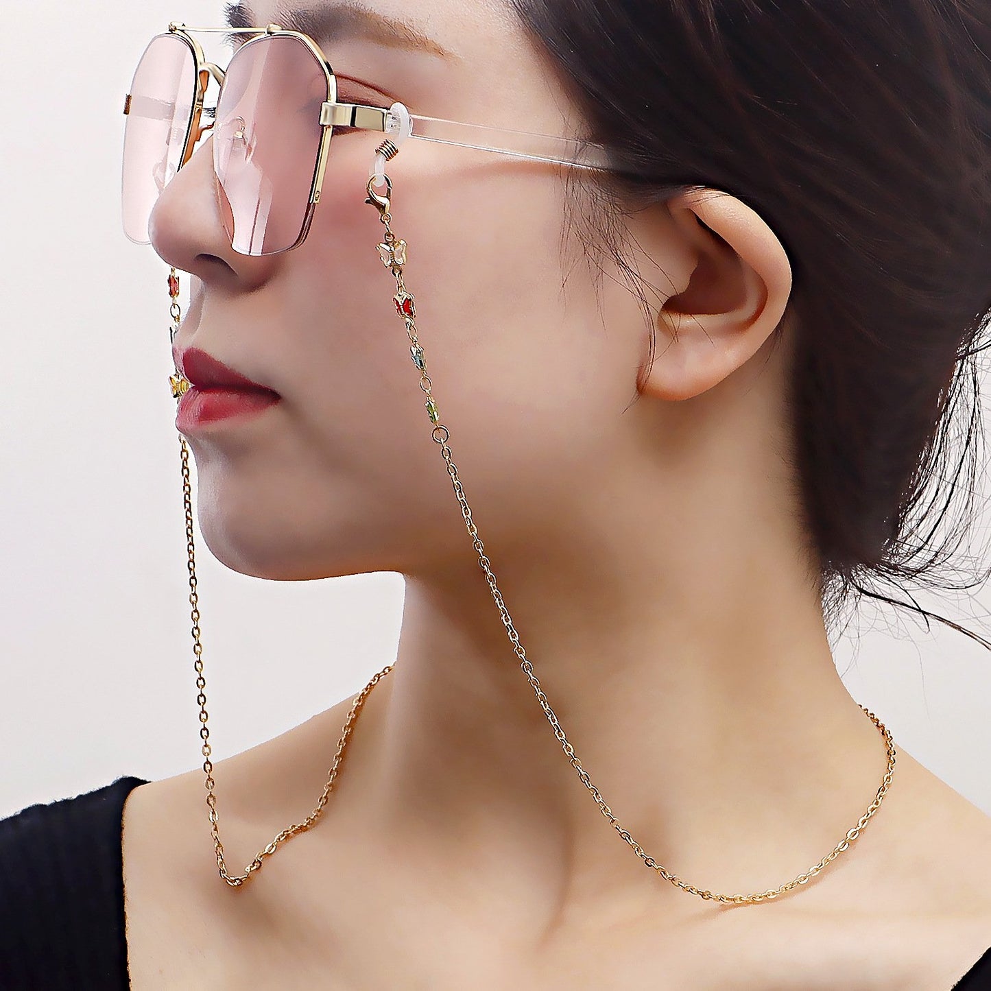 Jewelry mask chain ins glasses non-slip rope fashion mask chain glasses chain jewelry