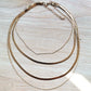 Jewelry Mix Thickness Cross Chain Pendant Necklace Geometric Snake Bone Chain Multilayer Necklace Female