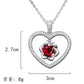 Jewelry Rose Love Pendant Necklace Female Niche Design Sense Light Luxury Jewelry