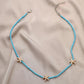 Bohemian Beach Beaded Necklace Simple Personality Versatile Starfish Beads Short Female Clavicle