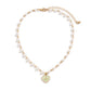 Jewelry sweet cool color animal single-layer necklace simple imitation pearl handmade bear heart-shaped necklace